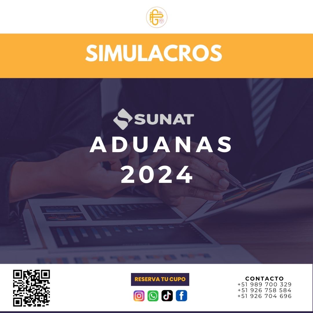 FULL SIMULACROS ADUANAS CAT SUNAT 2024