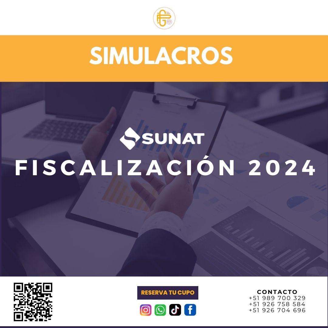FULL SIMULACROS FISCALIZACIÓN CAT SUNAT 2024