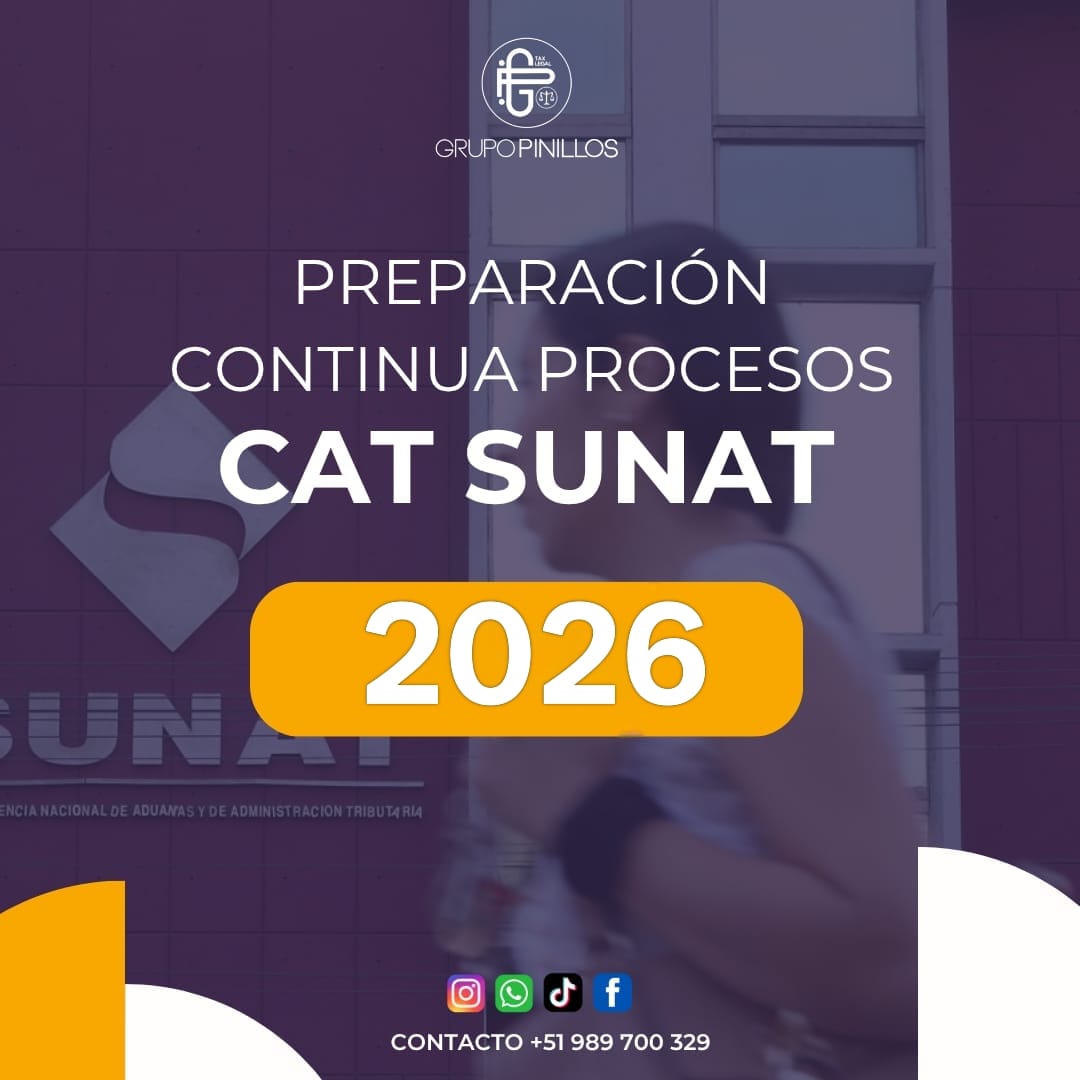 PREPARACIÓN INTEGRAL CAT SUNAT 2026
